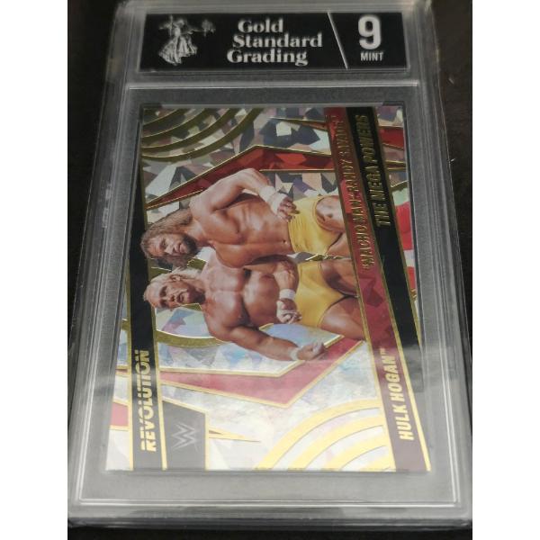 GSG Mint 9 Wrestling Card - The Mega Powers: Hulk Hogan/Macho Man