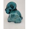 Image 5 : Adorable Degenhart Vintage Uranium Glass Dog Figurine -Smokey Blue