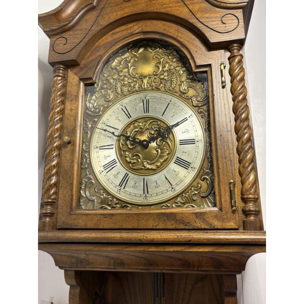 Colonial of Zeeland Godfather Wall Clock - with Weights & Pendulum - 3 ft 