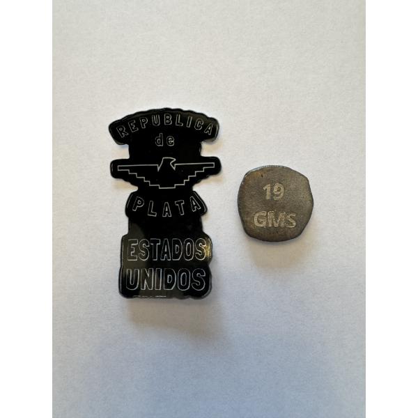 Limited Edition Republica de Plata 19 Gram .999 Pure Fine Silver Bar - Mint Condition