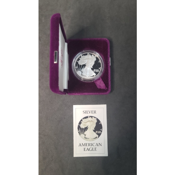 1986-S U.S Mint 1 oz Proof Silver Bullion American Eagle Coin