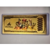 Image 2 : Disney Goofy Gold Foil .999999 - 24K Gold Note In Protective Holder - Mint Condition