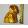 Image 9 : Adorable Degenhart Vintage Glass Dog Figurine- Buttercup Slag