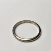 Image 2 : 14K White Gold Ring - Size 7.5 - TW: 1.6g