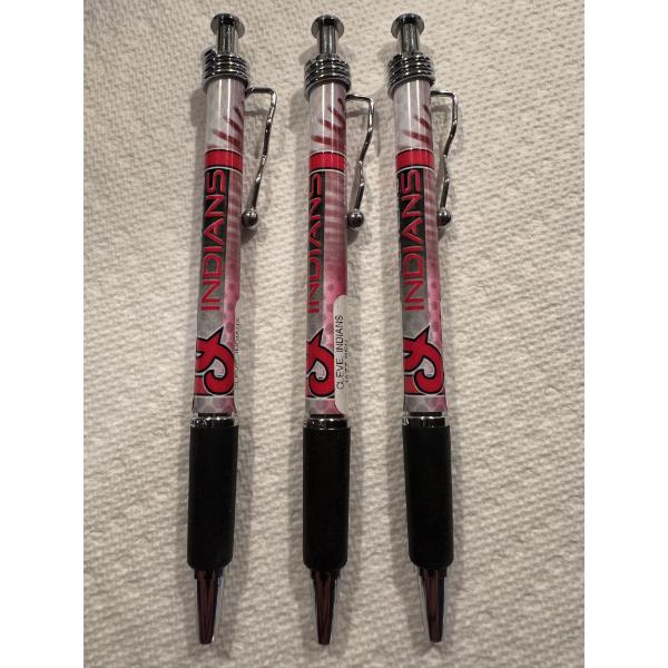 3 - Cleveland Indians Unused Stadium Pens - Mint Condition - Never Used