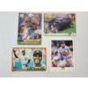 Image 1 : Lot of 4 Assorted Sports Trading Cards: Johnny Johnson, Jeff Gordon, Donell Nixon, Paul Wilson