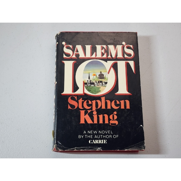 Stephen King "Salem's Lot" 1st Edition Hard Cover Book