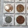 Image 13 : Two Binder Pages of Assorted Tokens/Medals: Gaming, Wooden Nickels, Commemoratives, & More! 