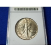 Image 2 : 1946 Walking Liberty Silver Half Dollar ANACS AU 58