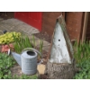 Image 5 : Vintage Tools, General Store Sign on Side of Barn & Plow in Flower Bed Only