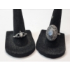 Image 1 : Two Vintage-Style Sterling Silver Rings TW: 6.3g