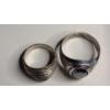 Image 2 : (2) Vintage Sterling Silver Rings - Size 7 & 14 - Total Weight: 18.2g