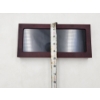 Image 5 : Nice 3-Coin Glass-Top Display Case; Fits Standard Graded Coin Slabs Approx. 10"x5"