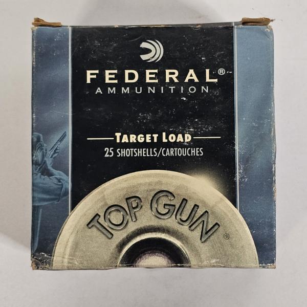 Federal Top Gun 12 Gauge 2-3/4 In 2-3/4 Dr Eq 1-1/8 Oz 8 Shot 1145 FPS 25 Count