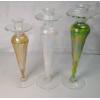 Image 1 : (3) Vintage Blown Glass Candle Holders