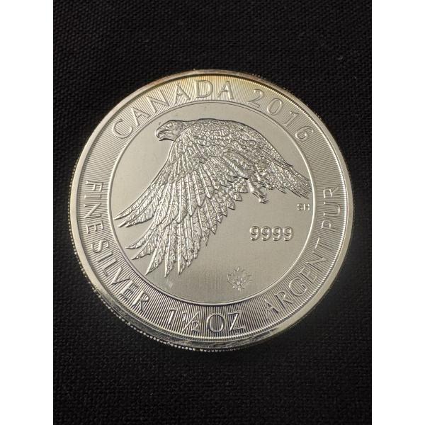 2016 Canadian Royal Mint Snowy Gryfalcon .999 Fine Silver 1.5 Troy Ounce Coin - Mint Condition