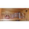 Image 2 : Cabinet Lot Glass Platters Bowls Cups & Much More Everything You See