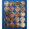 Image 6 : Tube Of (20) 1 ADVP Ounce .999 Fine Copper Rounds With Assorted Motifs 