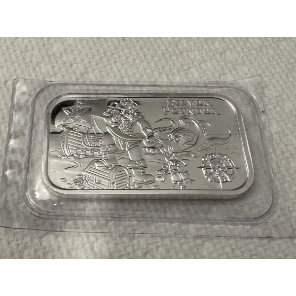 Rare Silver Plunder Postal Mint .999 Silver Troy Ounce - 73/125 Production