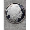 Image 1 : 2002 Liberty Indian Head / Buffalo Silver Round .999 Fine Silver