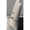 Image 2 : (2) 14K White Gold Rings Both With Beautiful Diamonds Weighing 4 Grams