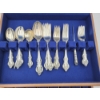 Image 10 : Beautiful Towle "El Grandee" 1964 Sterling Silver Flatware Set in Wooden Storage Box TW: 1964g