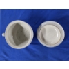 Image 2 : Vintage Ceramic Slop Jar (Chamber Pot) With Lid 6''x10''