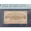 Image 2 : PMG 66 Gem UC Admit One World's Colombian Exposition 1893 Children's Special Ticket