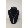 Image 1 : Sterling Silver 18" Tassel  Necklace - Weight: 5.1g