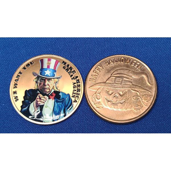 1 AVDP 0z .999 Fine Copper Round & Colorized 1 AVDP 0z .999 Fine Copper Rounds