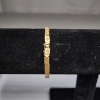 Image 1 : Gorgeous Vintage 14K Yellow Gold Link Bracelet - 7" - Total Weight: 7.9g