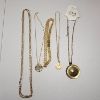 Image 1 : Assorted Fashion Gold-Tone Necklaces 