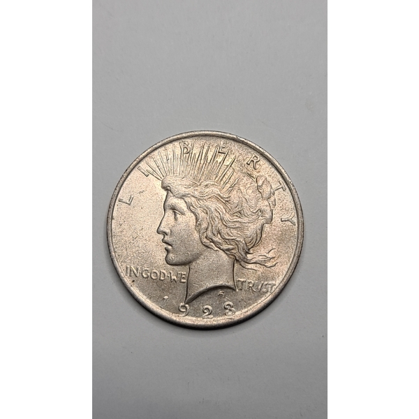 United States 1923-P 90% Silver Peace Dollar 