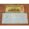 Image 5 : Trump Gold Foil Note With Silver Foil Copy Commemorative Note ~ Two Collectors Notes!
