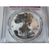 Image 2 : PCGS PR70 2021-S American Silver Eagle Reverse PR - Type 2 - 1 oz .999 Fine Silver 