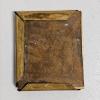 Image 2 : Antique Mid-19th Century Civil War Era Portrait of a Young Man in Ornate Stamped Brass Mat Frame