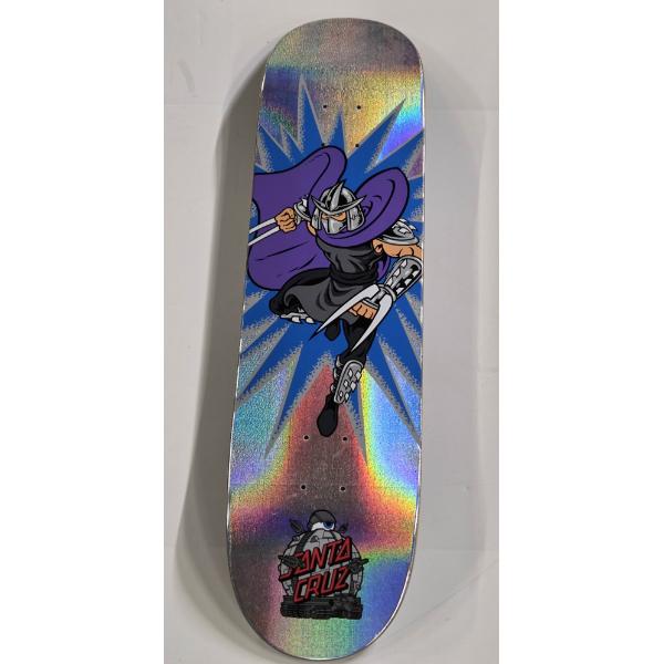 Display Worthy Santa Cruz x Teenage Mutant Ninja Turtles Collectable Skateboard Deck Featuring Shred