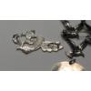 Image 8 : Sterling Silver 30" Necklace, Pendant & Brooches Featuring Beau Seagull Flock Brooch- TW 12.7 Grams