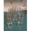 Image 1 : Set Of 12 Gold Rim Tumblers As Shown Kitchen