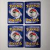 Image 2 : Four Vintage Pokemon Trading Cards Including Rare & Unown Cards ~ All Near Mint