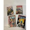 Image 1 : X-Men Comics - Set of 4 - Marvel Comics - X-Men Deluxe - Mutant Mile Stone - 2 in Plastic Packaging