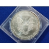 Image 2 : 2000 Silver American Eagle - 1 Ounce .999 Fine Silver - In Coin Holder