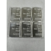 Image 1 : 6 - Valcambi Fine Silver 999.0 Bars Weighing 1 Gram Each ~ 6 TOTAL GRAMS .999 FINE SILVER - Mint