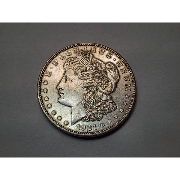 1921 Morgan Silver Dollar - 90% Silver - Excellent Condition