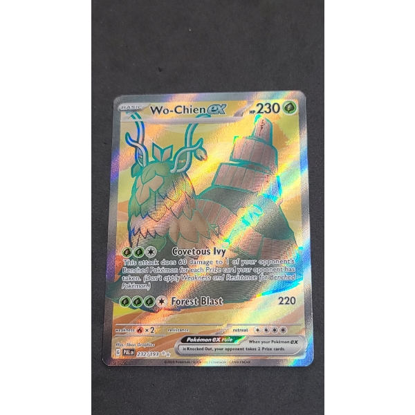2023 Wo-Chien EX 232/193 Ultra Rare Holo Pokémon Card