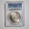 Image 1 : PCGS MS63 Graded 1921 United States 90% Silver Morgan Dollar 