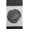 Image 1 : 1991 Royal Canadian Mint 1 Troy Ounce .9999 Fine Silver $5 Canadian Maple Leaf
