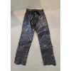 Image 1 : Women's Harley Davidson Black Leather Pants - Size 16