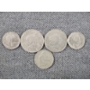 Image 6 : Small Lot of Five Assorted Foreign Coins Ft. East Caribbean States Coins