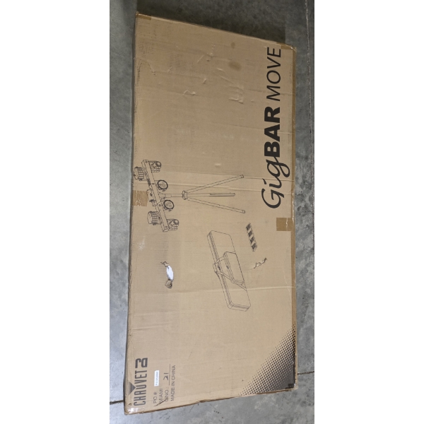 Brand New! Chavet Gig Bar Move Light System With Travel Case -No Shipping Available 